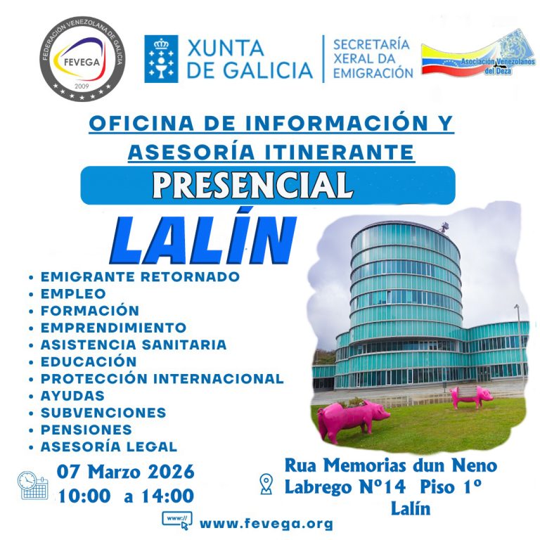LALÍN SE PREPARA PARA UNA JORNADA CLAVE: «OFICINA MÓVIL INFORMATIVA DE FEVEGA»
