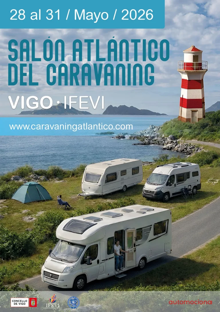 Vigo acogerá el gran encuentro del caravaning en Galicia en mayo de 2026