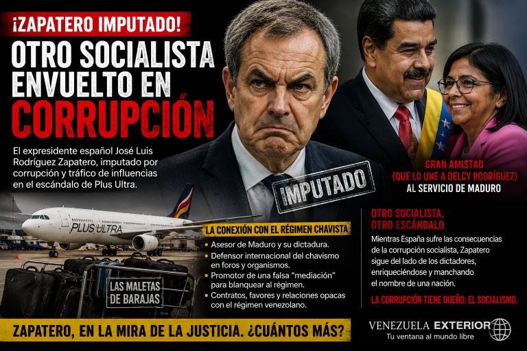 Otro socialista bajo sospecha: la imputación de Zapatero sacude al PSOE y reabre la sombra de Venezuela