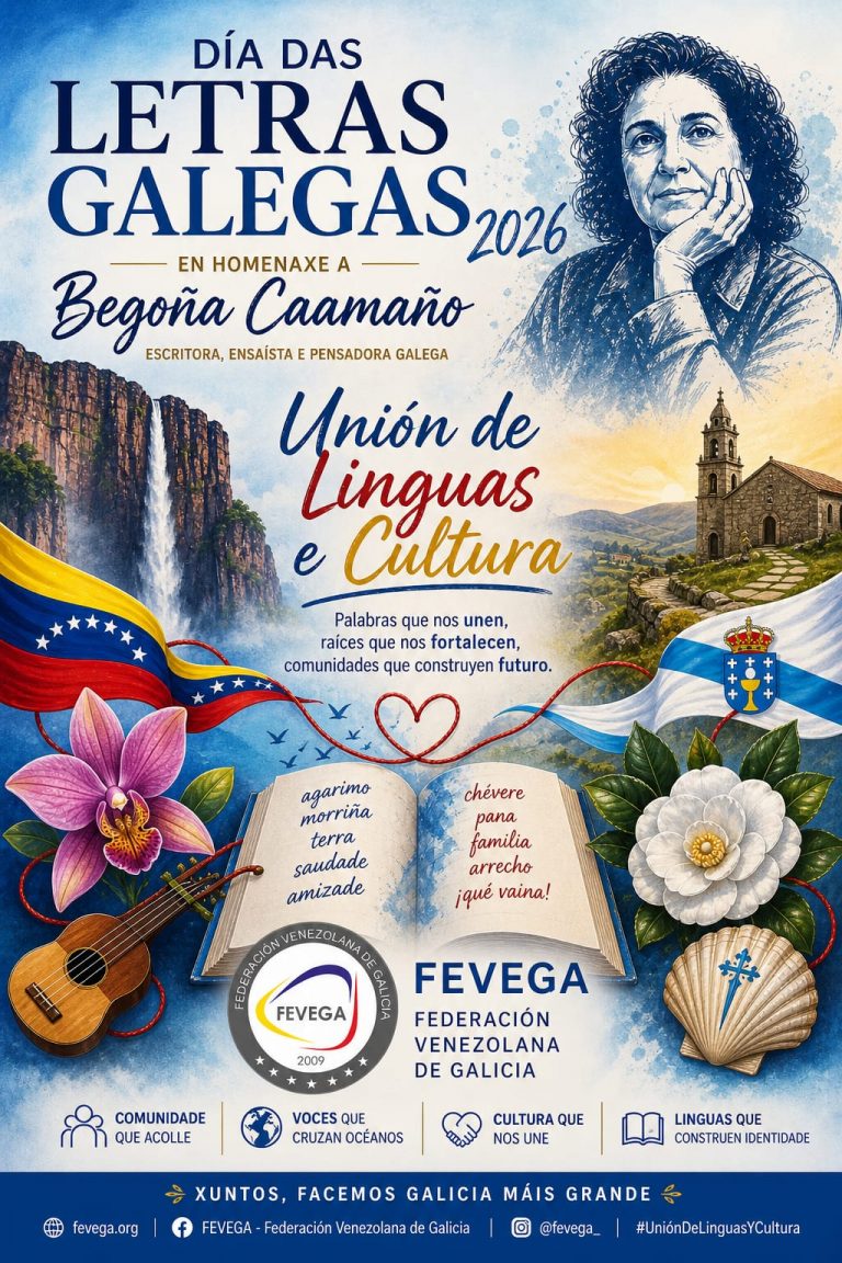 Día das Letras Galegas: la lengua como puente de integración para emigrantes retornados y venezolanos en Galicia